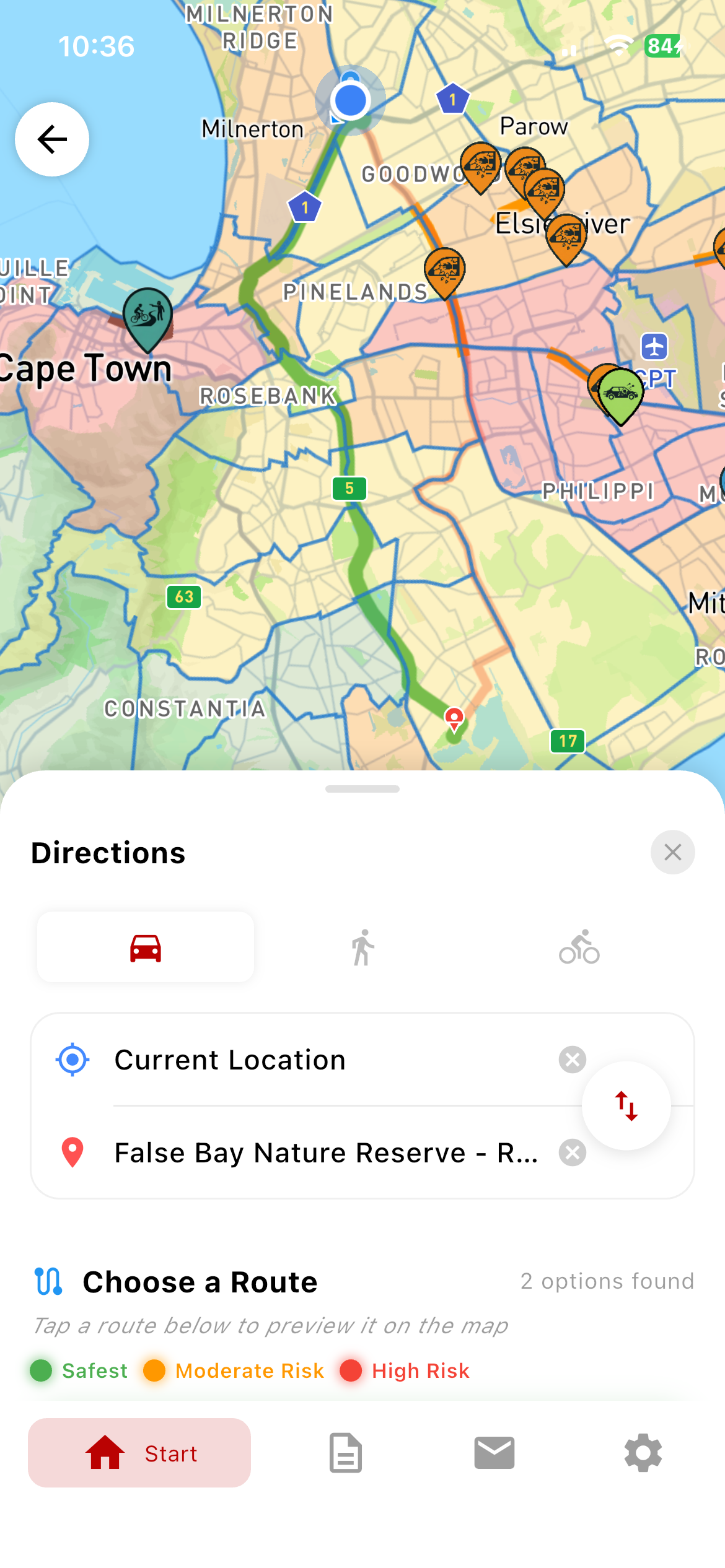 Detailed Navigation